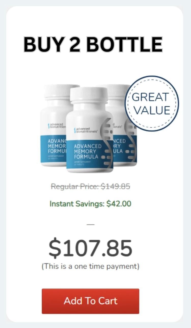Advanced Memory Formula-3-bottle-price-$107